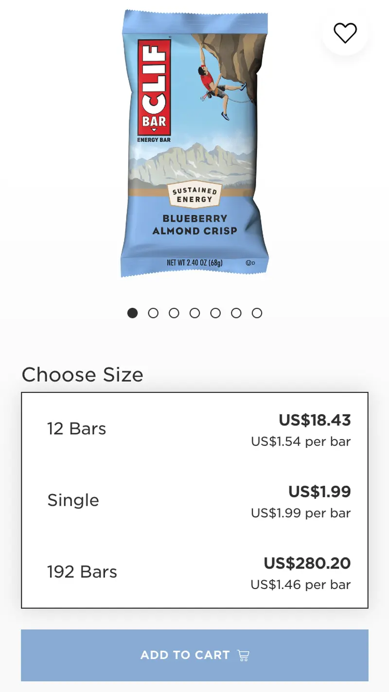 Bulk purchases