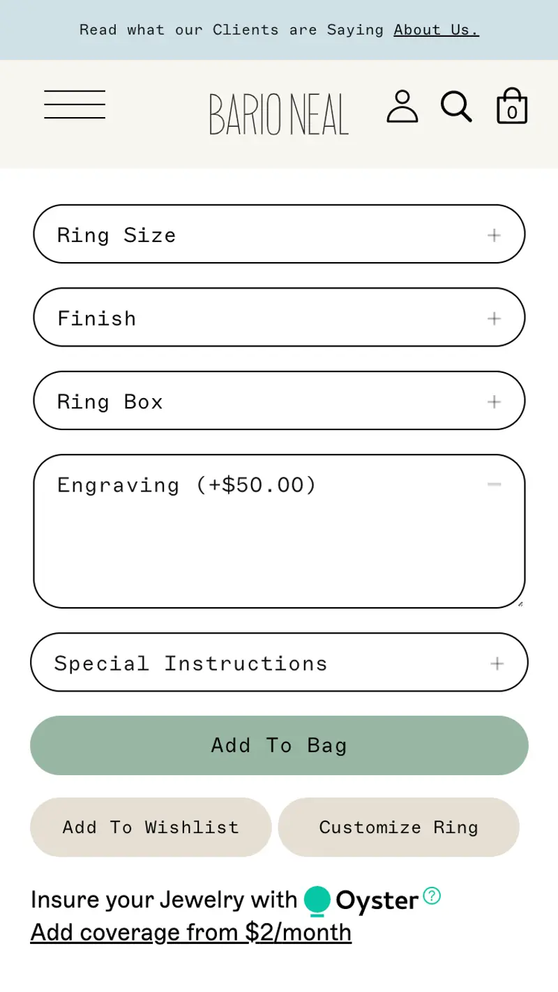 Personalize